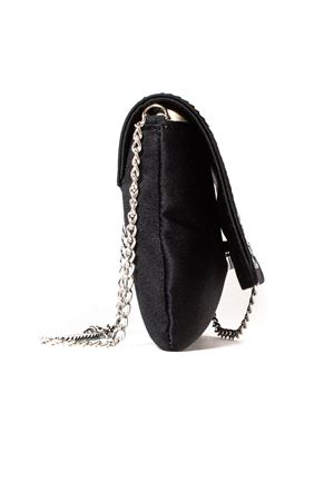 Black satin and sequin Montecarlo shoulder bag ROBERTO FESTA | MONTECARLONERO